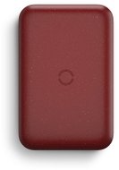 Uniq HydeAir USB-C 18W PD vezeték nélküli 10000mAh borvörös - Power bank