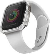 Uniq Valencia pre Apple Watch 44 mm Blush Titanium strieborný - Ochranný kryt na hodinky