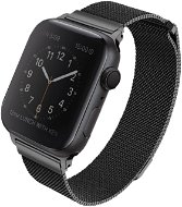 Uniq Dante pre Apple Watch 40 mm Midnight čierny - Remienok na hodinky
