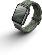 UNIQ Aspen Braided remienok pre Apple Watch 40/38 mm zelený - Remienok na hodinky