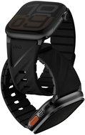 UNIQ Fluo for Apple Watch 49/46/45/44/42/41/40 mm, Midnight black - Watch Strap