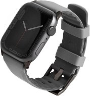 UNIQ Linus Airsoft Silikonový řemínek pro Apple Watch 38/40/41mm šedý - Watch Strap