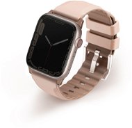 UNIQ Linus Airsoft Silikonarmband für Apple Watch 38 mm / 40 mm / 41 mm - rosa - Armband