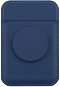 UNIQ Flixa magnetische Brieftasche und Halter mit Griff, Navy blue - MagSafe Wallet