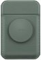 MagSafe peněženka UNIQ Flixa magnetická peněženka a stojánek s úchytem, Lichen green - MagSafe peněženka