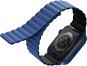 Uniq Revix Reversible Magnetic Szíj 38/40/41mm-es Apple Watch okosórához - kék/fekete - Szíj