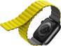 Uniq Revix Reversible Magnetic Strap for Apple Watch 42/44/45/Ultra 49mm Yellow/Grey - Watch Strap