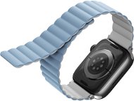 Uniq Revix Reversible Magnetic Armband für Apple Watch 38/40/41mm weiß/blau - Armband