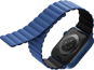 Uniq Revix Reversible Magnetic Armband für Apple Watch 42/44/45/Ultra 49mm blau/schwarz - Armband