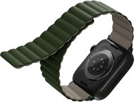 Uniq Revix Reversible Magnetic Strap for Apple Watch 42/44/45/Ultra 49mm Green/Beige - Watch Strap