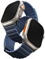 Uniq Revix Premium Edition Reversible Magnetic řemínek pro Apple Watch 49/45/44/42mm tmavě modrý/svě - Watch Strap