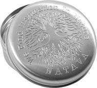Natava hliníkové pouzdro, kulaté - Mýdlenka