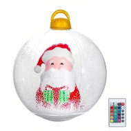 Universal Giant light inflatable ball 60 cm, Santa Claus - Christmas Decoration
