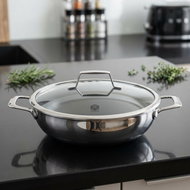 UniverSUS Astral Frying pan with glass lid, height 90 mm, length 350 mm - Pan