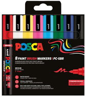 UNI Posca PC-5BR, 1 - 4 mm, basic colours - set of 8 - Markers