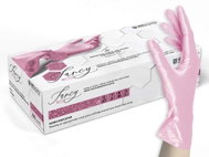 Unigloves Nitrilové rukavice růžové - Fancy Rose L - Medical Gloves