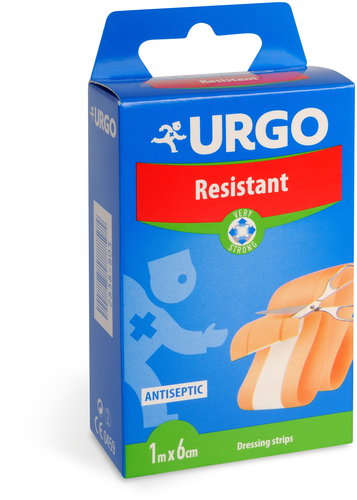 URGO RESISTANT Durable Plasters 1m x 6cm - Plaster - Main image