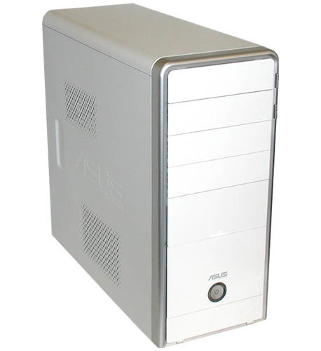 ASUS MiddleTower TA211 bílo-stříbrný (white-silver), 4x5.25", 2x+3x 3.5", 350W, 4xUSB/ FW/ audio - PC skrinka - Hlavný obrázok