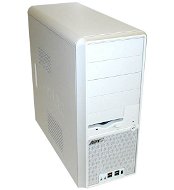 ASUS MiddleTower TA252 bílý (white), 4x5.25", 2x+3x 3.5", 350W, 4xUSB/ FW/ audio - PC skrinka