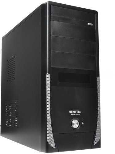ASUS MiddleTower TA-K11 černo-stříbrný - PC skrinka - Hlavný obrázok