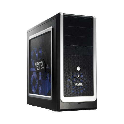 ASUS MiddleTower TA-M11 černo-stříbrný - PC skrinka - Hlavný obrázok