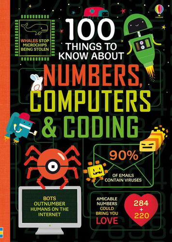 Usborne 100 things to know about Numbers, computers & coding - Kniha - Hlavní obrázek