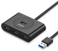 Ugreen CR113 4 × USB HUB adaptér 0.5m, černý - USB Hub
