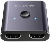 BlitzWolf BW-HDC2 Switch Box 2×1 4K HDMI, grey - Docking Station