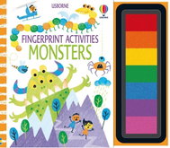 Usborne Fingerprint Activities Monsters - Kniha