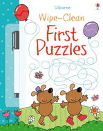 Wipe-Clean First puzzles - Omalovánky