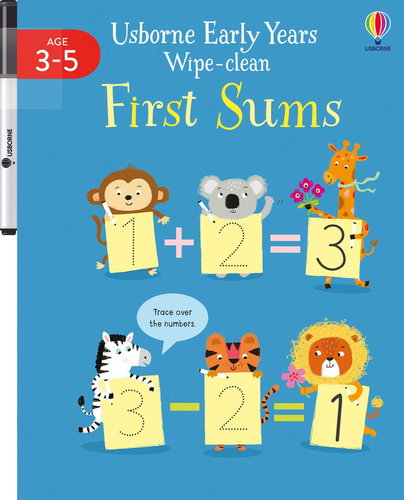Wipe-Clean First sums EY - Colouring Book - Main image
