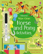Wipe-Clean Horse & pony activities - Omalovánky