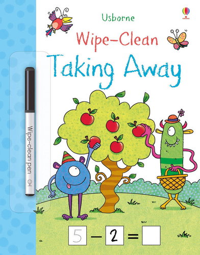 Wipe-Clean Taking away - Colouring Book - Main image