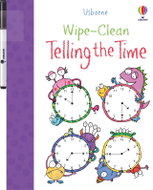 Wipe-Clean Telling the time - Colouring Book
