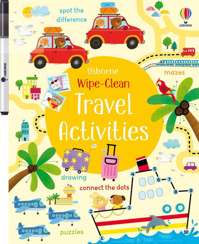 Wipe-Clean Travel activities - Colouring Book - Main image