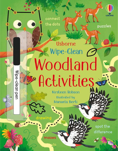 Wipe-clean Woodland activities - Colouring Book - Main image