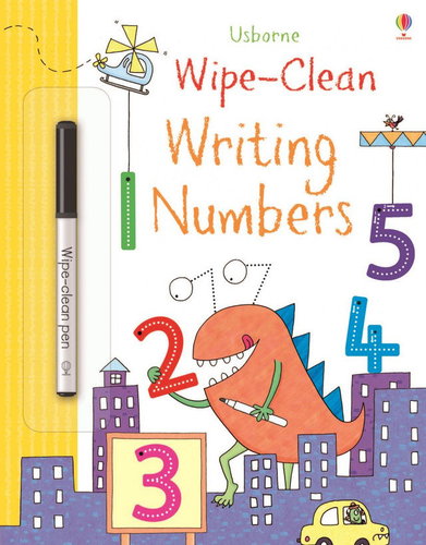 Wipe-Clean Writing numbers - Colouring Book - Main image