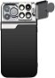 USKEYVISION iPhone 12 Pro tok polárszűrővel, makró, halszem és teleobjektívvel - Telefon tok