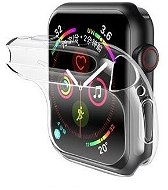 USAMS US-BH485 TPU Full Protective Case na Apple Watch 44 mm transparentný - Ochranný kryt na hodinky