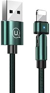 USAMS US-SJ476 U60 Lightning Rotatable Charging Cable 1m Green - Power Cable