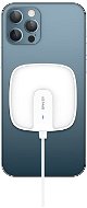 USAMS US-CD159 W1 Extra-thin Magnetic Magsafe Fast Wireless Charger 15W white - MagSafe Wireless Charger