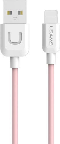 USAMS US-SJ097 Lightning Data Cable U Turn Series 1m Pink - Data Cable - Main image