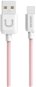 USAMS US-SJ097 Lightning Data Cable U Turn Series 1m Pink - Data Cable