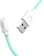 USAMS US-SJ098 micro USB Data Cable U Turn Series 1m cyan - Adatkábel