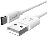 USAMS US-SJ099 Type-C (USB-C) to USB Data Cable U Turn Series 1 m white - Dátový kábel