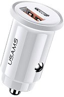 USAMS US-CC086 C12 QC4.0 + PD3.0 Fast Charging Car Charger, White - Car Charger