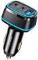 Usams 105W 3 Ports Fast Car Charger, Black - Car Charger