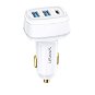 Usams 80W 3 Ports Fast Car Charger - Auto-Ladegerät