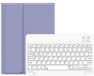 USAMS US-BH657 Smart Keyboard Cover for iPad 2019 / 2020 10,2" purple - Puzdro na tablet s klávesnicou