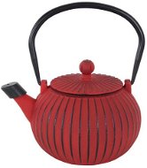 CAST IRON Teapot 1,15L, RED - Teapot